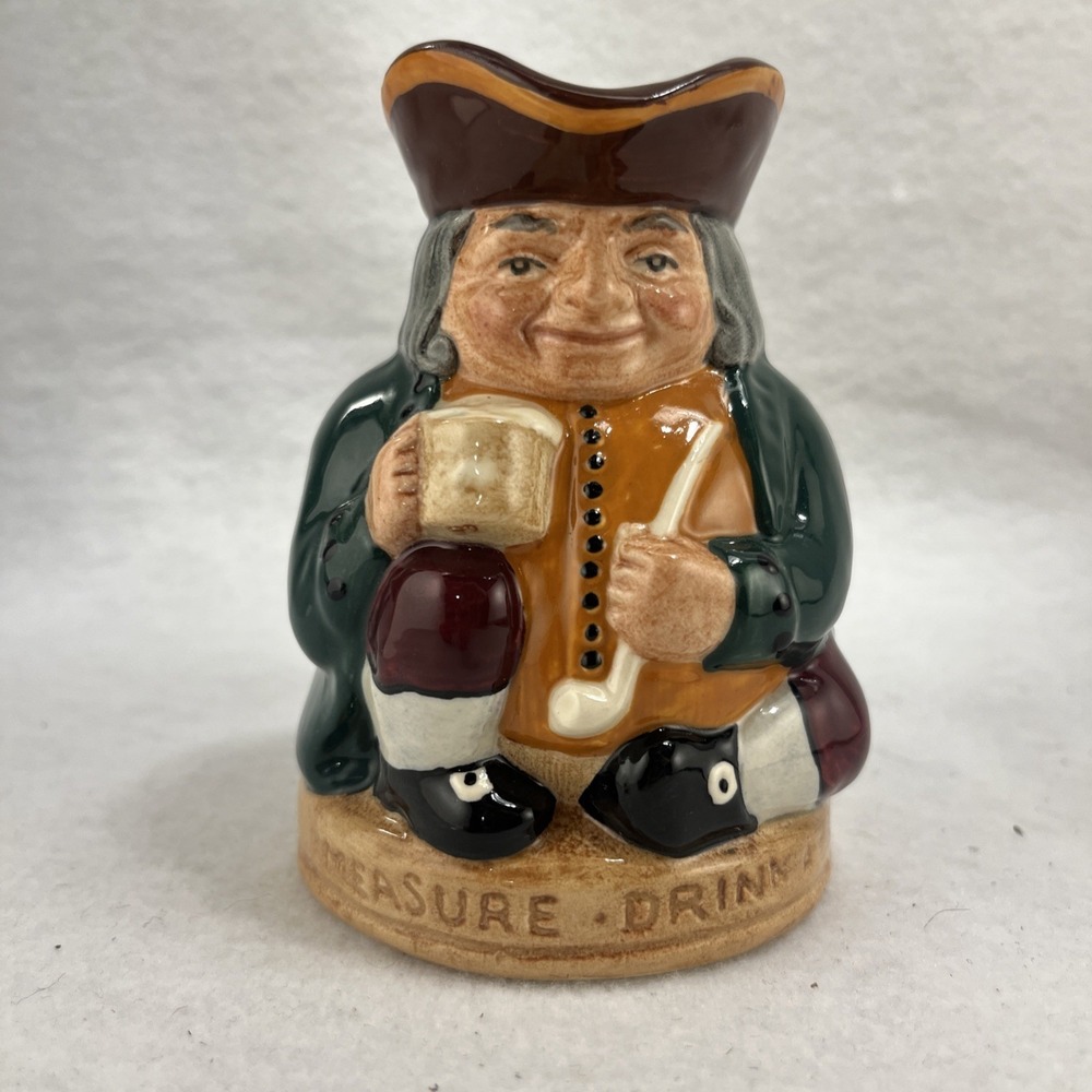 Royal Doulton Honest Measure Toby Jug Character Mug Small 4.24" Vintage Retired